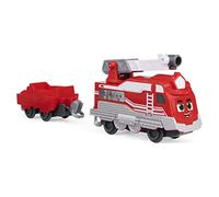 Mighty Express Tren Push and Go Salvador Rojo - Tren Manual para la Popular Serie de televisión, a Partir de 3 años