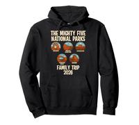 Mighty Five 2026 Viaje Familiar a los Parques de Utah Sudadera con Capucha