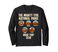 Mighty Five National Parks Road Trip 2026 Manga Larga