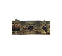 Mighty Highland Yak - Diadema con lazo para bebé que combina con cualquier atuendo para bebés, niños pequeños y niños
