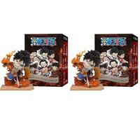 Mighty Jaxx Hidden Dissectibles: One Piece Series 6 (Luffy Gears) | Figura Coleccionable Caja Sorpresa | un Personaje Aleatorio (Paquete de 2)