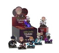 Mighty Jaxx Jujutsu Kaisen Kwistal Fwenz Battle Ready Series | Figuras coleccionables de Juguetes en Caja misteriosa | Bandeja sellada con 6: no Hay duplicados