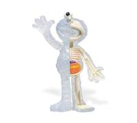 Mighty Jaxx - XXRAY (Elmo - Purpurina Transparente) Coleccionable de Arte de Vinilo