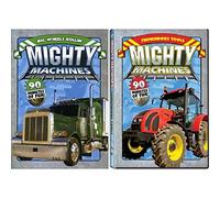 Mighty Machines: Tremendous Tools / Big Wheels Rollin' dvd (2 Disc DVD 6 Episodes - Over 2.5 Hours) Keep Rollin - At Cement Yard