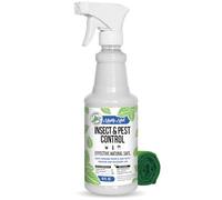 Mighty Mint Spray repelente de insectos con aceite de menta, control natural de insectos para interiores y exteriores, para arañas, hormigas, cucarachas y más, fórmula a base de plantas, extrafuerte