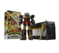 Mighty Morphin Power Rangers Megazord - Juego de coleccionista de figuras clásicas de 7 pulgadas (Dino Megazord (negro y dorado)