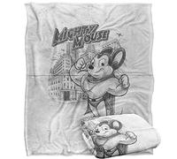 Mighty Mouse Sketch Manta súper Suave con Tacto Sedoso - 152 x 127 cm