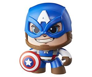 Mighty Muggs Figura coleccionable de Marvel, Capitán América, multicolor, Estándar (Hasbro E2163EU4) , color/modelo surtido