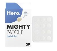 Mighty Patch Invisible+ Spot Parches de Hero Cosmetics, tratamiento diurno para el acné, parches hidrocoloides para eliminar manchas transparentes, puntos antiacné, tratamiento de manchas y