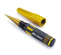 MIGHTY SCAPERS 0-14mm Hole Puncher Reamer con Sleeve y Curved Scissors Compatible con RC Model Car Body Shell DIY Modificación para Crawler Cars y Modelos similares(Hole Opener)