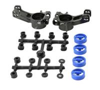 MIGHTY SCAPERS 1 Set Metal Rear Hub Carrier Replación para 1/8 Cars RC de Escala - 2 Unidades, Componente de Control Off-Road Duradero