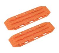MIGHTY SCAPERS 2Pcs 133x39mm Plastic Sand Ladder Recovery Boards Compatible con 1:10 Escala RC Crawler Cars Incluyendo -6 Gen8 Yikong(Orange)
