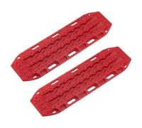 MIGHTY SCAPERS 2Pcs 133x39mm Plastic Sand Ladder Recovery Boards Compatible con 1:10 Escala RC Crawler Cars Incluyendo -6 Gen8 Yikong(Red)