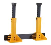 MIGHTY SCAPERS 2pcs Metal Jack Stands Compatible con 1/10 RC Crawler Cars Like, CC01, D110, TF2(Yellow 2pcs)