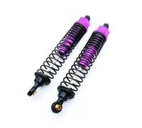 MIGHTY SCAPERS Absorbente de Choque de Aluminio 108mm para 1/10 RC vehículos Fuera de la Carretera - Substitución para 08001 08058 Compatible con 94111 94188 94108(Purple)