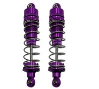 MIGHTY SCAPERS Absorbentes de Choque hidráulico de Metal para 1/10 RC Car - Partes de suspensión de reemplazo Delantero y Trasero Compatible con R1001R1002R 1003(Purple)