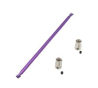 MIGHTY SCAPERS Aluminum Drive Shaft y Steel Drive Cup B para 1/10 Escala RC Car Replación Compatible con Modelos 94103 94123(Purple and Sliver)
