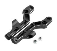MIGHTY SCAPERS Aluminum Rear Shell Stabilizer Mount para 1/7 Cars RC Compatible con Modelos ARA109001 aRA7615V2(Black)