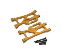 MIGHTY SCAPERS Armas de suspensión de Metal para 1/14 RC Car - 2pcs Armaduras compatibles con Modelos 14209 14210(Yellow)