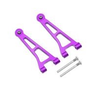 MIGHTY SCAPERS Armas Frontales para 1/14 RC Car - Suspensión de Aluminio Parte de reemplazo de Armas Compatible con Modelos 14210 14209(Purple)
