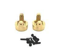 MIGHTY SCAPERS Brass Portal Axle Gear Housing Counterweight Compatible con H8H, YK4102, YK4103, YK4106, YK4082, YK4083, Absima CR1.8, CR3.4 1/8 1/10 RC Car Upgrade Parts(C Hub Carrier)