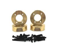 MIGHTY SCAPERS Brass Portal Axle Gear Housing Counterweight Compatible con H8H, YK4102, YK4103, YK4106, YK4082, YK4083, Absima CR1.8, CR3.4 1/8 1/10 RC Car Upgrade Parts(Counterweight)
