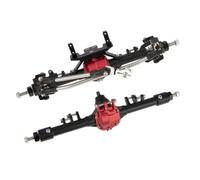 MIGHTY SCAPERS CNC Anodizado Frente y Rápida Asamblea de Axis Direta Compatible con II 90046 90047 RC Crawler Cars, 90027 90028, y CC01 Modelos de Chassis(Black)