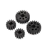 MIGHTY SCAPERS Equipo de Portales de Acero tratado con Calor (15T/20T, 14T/21T, 12T/23T) Compatible con 1/10 F9 y III AR45 Portal Axle RC Crawler Vehicles(12T 23T)