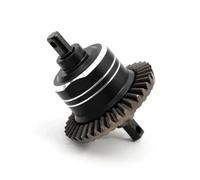 MIGHTY SCAPERS Gear Diferencial de Metal de Acero para 1/10 Escala 4x4 RC Cars - Drivetrain de reemplazo Compatible con VXL y Modelos similares(Couleur: Black)