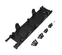 MIGHTY SCAPERS Metal Beam Frame Box para 1/18 Escala C8823 Unimog Six-Wheel Off-Road RC Vehículo Upgrade Substitución Parte(Couleur: Black)