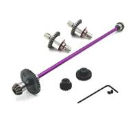 MIGHTY SCAPERS Metal Differential and Central Drive Shaft Assembly for 1/12 Scale RC Cars - Compatible con Modelos AM-X12(Purple)