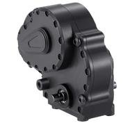 MIGHTY SCAPERS Metal Gearbox Transmission Assembly con Gears Internos para Vehículos RC de Escala 1/18 - Drivetrain de reemplazo Parte