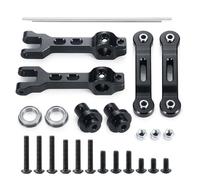 MIGHTY SCAPERS Metal Rear Sway Bar Panhard-Bar Linkage Kit Compatible con 1/8 LMT 4S King Sling y Digger 4WD RC Cars