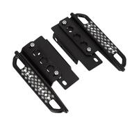 MIGHTY SCAPERS Metal Side Steps para 1/24 RC Crawler - Compatible con SCX24 Deadbolt & Bronco Models, Black Rock Sliders (2pcs)(Pedal B)