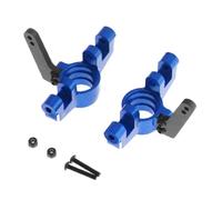 MIGHTY SCAPERS Metal Steering Knuckle Blocks for 1/8 & 1/10 RC Cars - Substitución de Las Piezas de actualización Compatible con Mojave 4S y Outcast 4S 4X4(Blue)