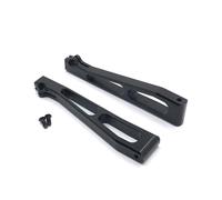 MIGHTY SCAPERS Metal Upper Swing Arm EA1002A Compatible con JLB 1/10 J3 Remote Control Car Parts Replación y actualización(Black)