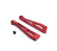 MIGHTY SCAPERS Metal Upper Swing Arm EA1002A Compatible con JLB 1/10 J3 Remote Control Car Parts Replación y actualización(Red)