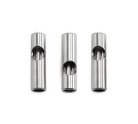 MIGHTY SCAPERS Motor Gear Adapter Compatible con Hobbywing Quicrun Fusion Mini16 30a 3000kv Motores, 2.3mm a 3.175mm Conversion, Acero Inoxidable, 1pcs o 3pcs(3pcs)