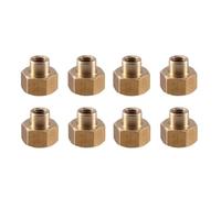 MIGHTY SCAPERS RC Crawler Brass Wheel Nut 1/24 Scale M2 5mm 8mm Long Upgrade Parts Compatible con SCX24 AX24(5mm)