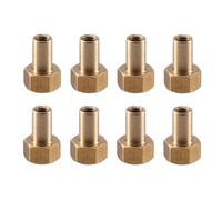 MIGHTY SCAPERS RC Crawler Brass Wheel Nut 1/24 Scale M2 5mm 8mm Long Upgrade Parts Compatible con SCX24 AX24(8mm)
