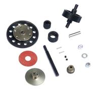 MIGHTY SCAPERS RC Crawler Transmission Gear Set 1/10 Scale Steel Drive Gears Compatible con Wraith Gearboxes Upgrade Parts para vehículos rastreados