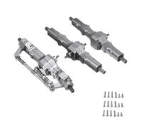 MIGHTY SCAPERS Remote Axle Metal Gear Set para 1/10 6WD 6X6 RC Cars - 3pcs Intermediate Front Axl Replacement Part Compatible con B16 B36 Q60 Q63 Q64 FY004 MN-77(A)
