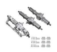 MIGHTY SCAPERS Remote Axle Metal Gear Set para 1/10 6WD 6X6 RC Cars - 3pcs Intermediate Front Axl Replacement Part Compatible con B16 B36 Q60 Q63 Q64 FY004 MN-77(B)