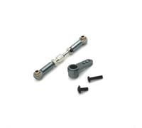 MIGHTY SCAPERS Roda de guía de Metal y Brazo para 1/16 RC Car - 48-57mm Ajustable, 23mm Longitud, Compatible con MJX16207 16208 1619 16210 H16(Dark Grey)