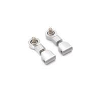 MIGHTY SCAPERS Substitución de Metal para 1/28 Cars RC Compatible con los Modelos Q8 Q9(Silver)