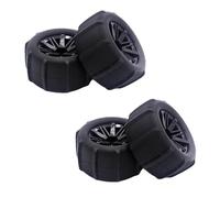 MIGHTY SCAPERS Tires de reemplazo de automóviles RC para vehículos de Escalera 1/10 - Tires de Goma de 2.2 Pulgadas Compatibles con Modelos 16101 16102 16103 16201 - Set de 2 o 4(6324 2cps)