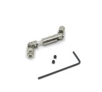 MIGHTY SCAPERS Upgrade Metal Drive Shaft Compatible con D12 C14 C24 C34 B14 B16 B26 HengLong FeiYu MN RC Modelos de Coches(White)