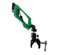 MIGHTY SCAPERS Z- Shock Absorber Support Arm Metal Adapter Crab-Claw Type Stabilizer Compatible con Pocket Action Camera y Modelos similares(Green)