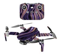 Mighty Skins compatibles con DJI Mini 2 Portable Drone - Purple Jewel Protective Durable y una cubierta de calcomana de vinilo nica fcil de aplica