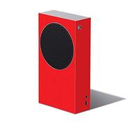 Mighty Skins Skin Compatible con Xbox Series S - Rojo sólido | Protectora, Duradera y única Cubierta de Vinilo | Fácil de aplicar, Quitar y Cambiar Estilos | Fabricado en los Estados Unidos